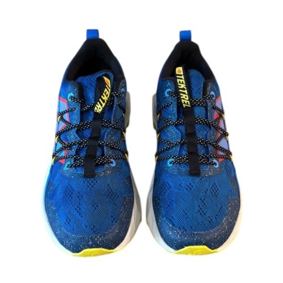 New Balance Tektrel Mens Trail Running Shoes Size 10.5 Blue Sneakers - Picture 4 of 9